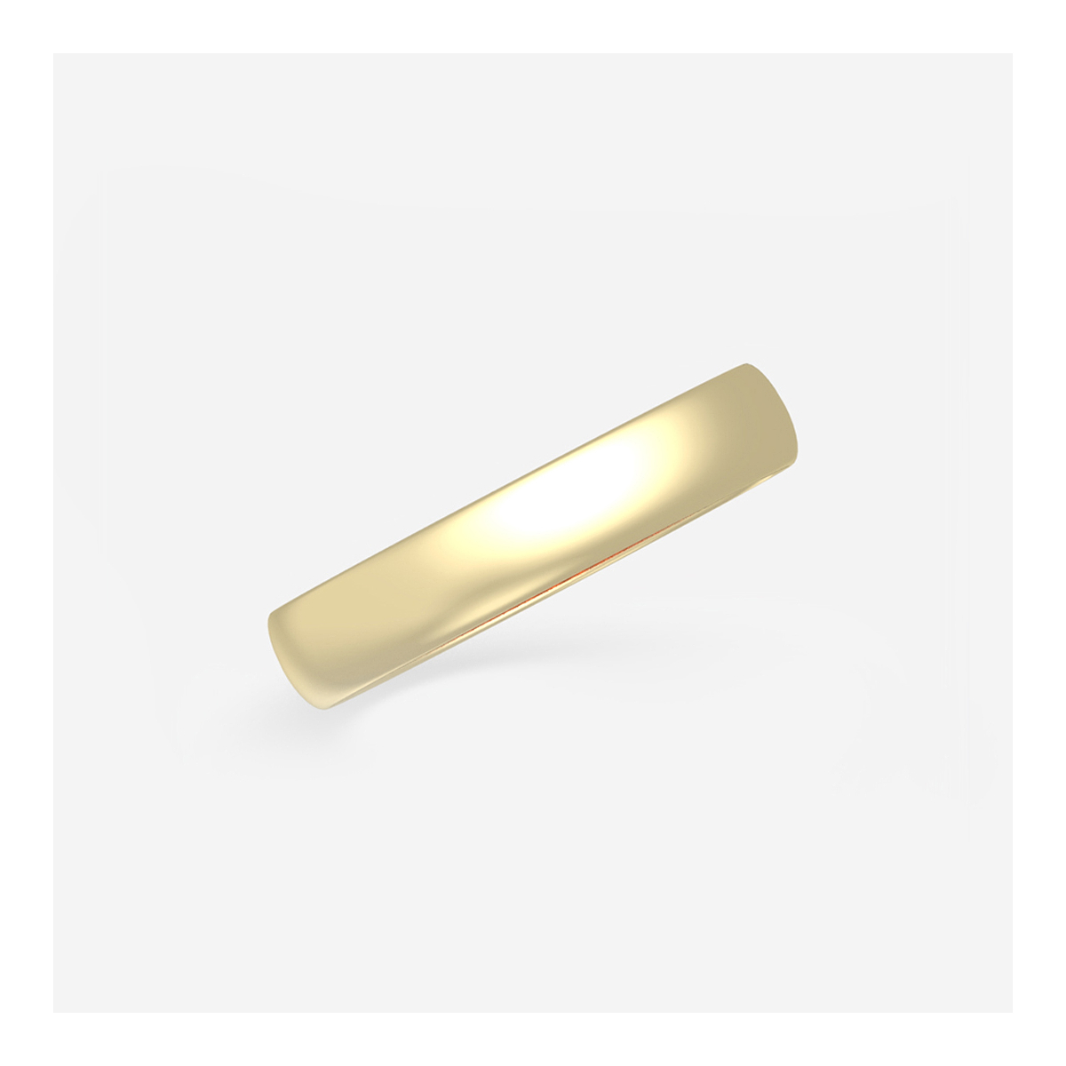 Additional Image 1 for  4mm Dome Wedding Band